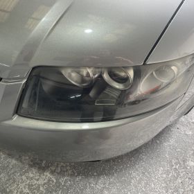 Headlight Polished for MOT: Click Here To View Larger Image