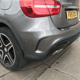 Mercedes Car Bumper Repair At Scratchmaster : Click Here To View Larger Image
