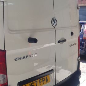 Body repairs commercial vehicle Nottingham: Click Here To View Larger Image