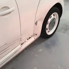 VW Beetle Body and Dent Repair: Click Here To View Larger Image