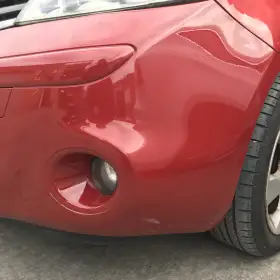 Nissan Car Body Repair for Customer in Hucknall: Click Here To View Larger Image