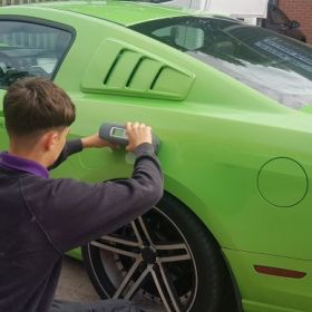 Professional colour matching for car body repairs in Nottingham by Scratchmaster: Click Here To View Larger Image